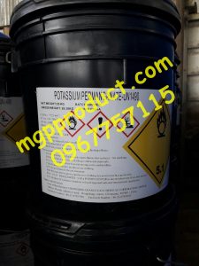 รูปถัง Potassium Permanganate 25kg