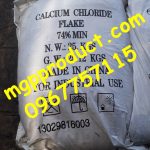 CalciumChloride 74% (flake) whiteblack-bag